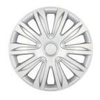 Set of 4 Wheel Covers for R17 Tires - Snap On Silver
