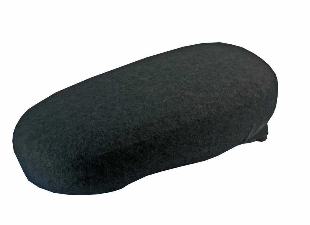 Console Lid Armrest Cover Protector for Kia Soul (2014–2019) Black Fleece