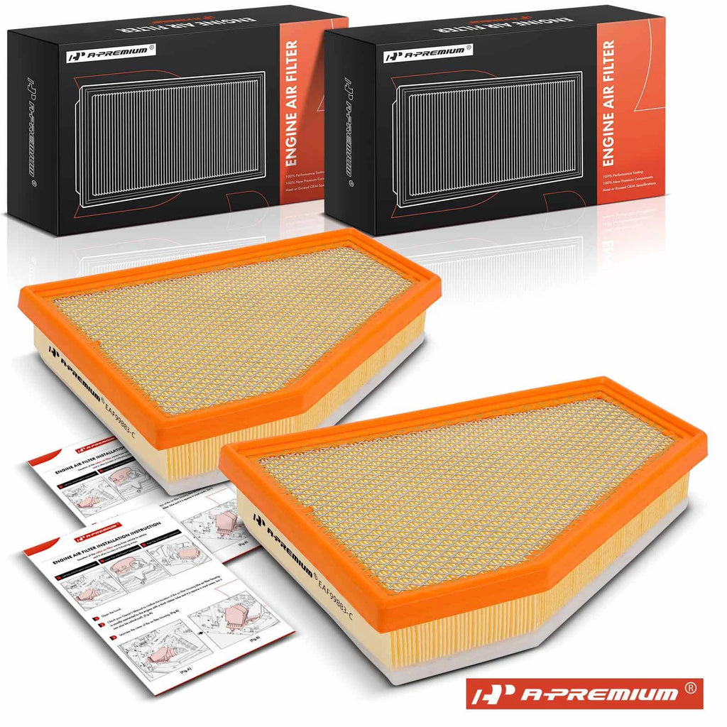 2X Engine Air Filter for Jeep Grand Cherokee (2022–2023)