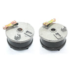 Pair Drum Brake Housing Wheel Hub + Shoes for 200cc 250cc Quad Dirt Bike ATV