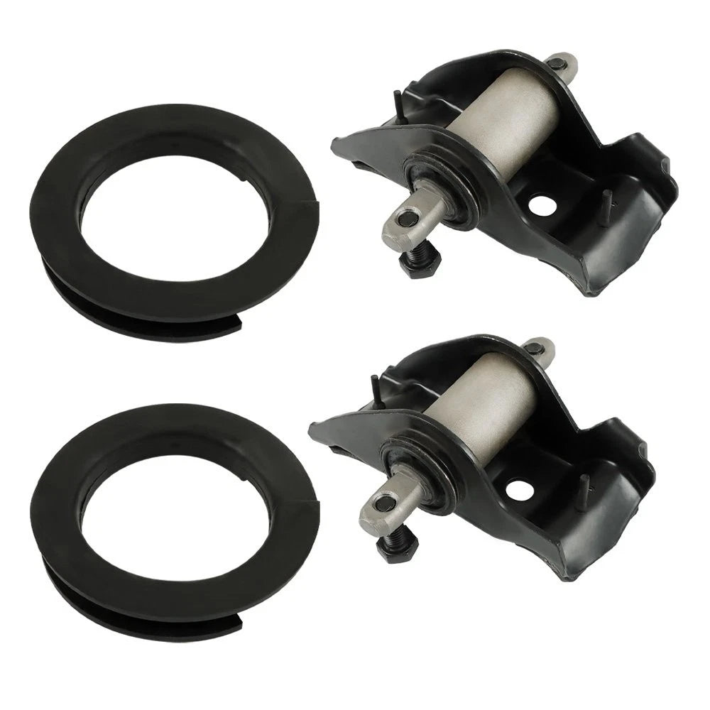 Set of 4 Seat Saddles Coil Spring Perches Insulator Kit for Mustang (1965-1973)