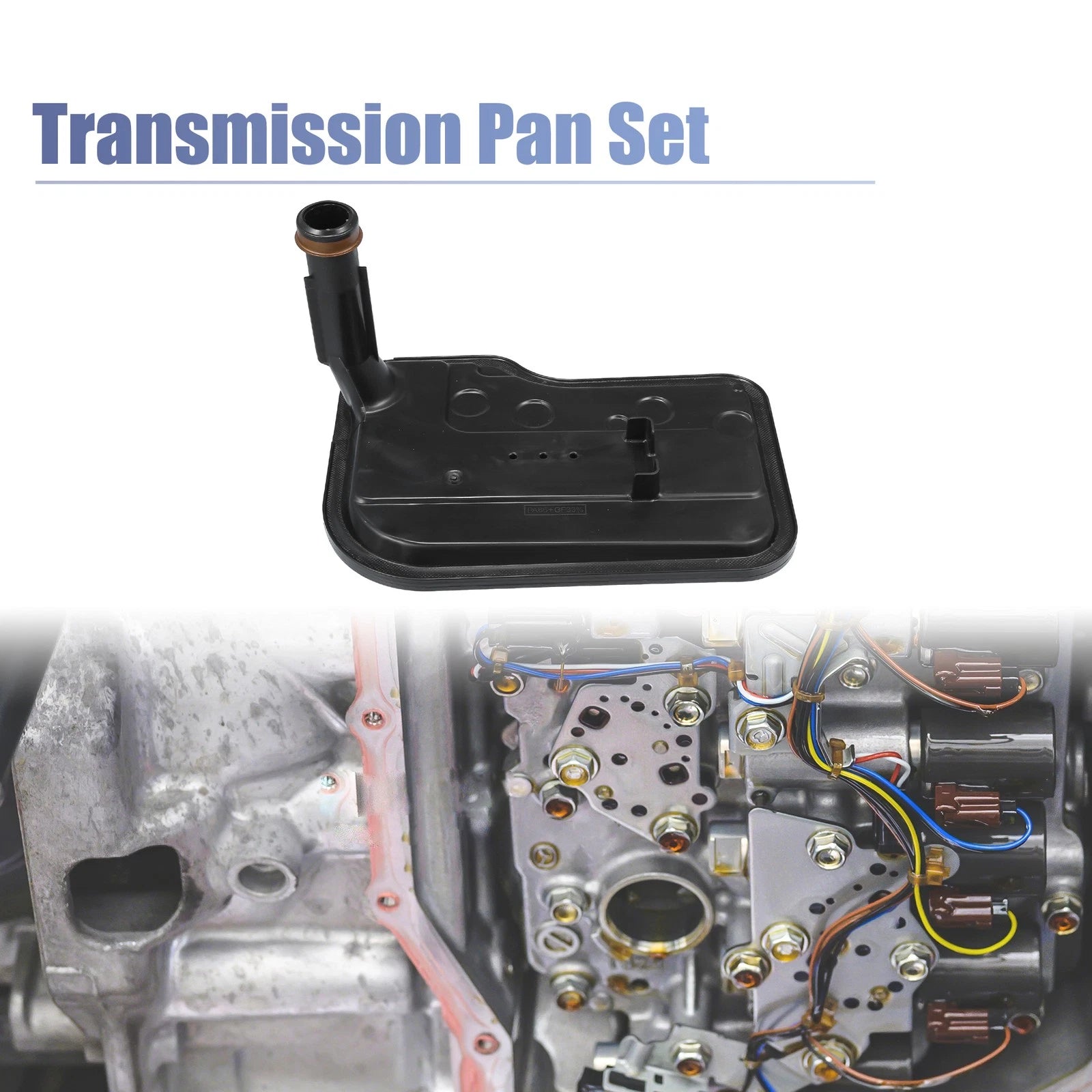 Set of 1 Transmission Filter Oil Pan Gasket Kit for Chevrolet Silverado (2007–2018)