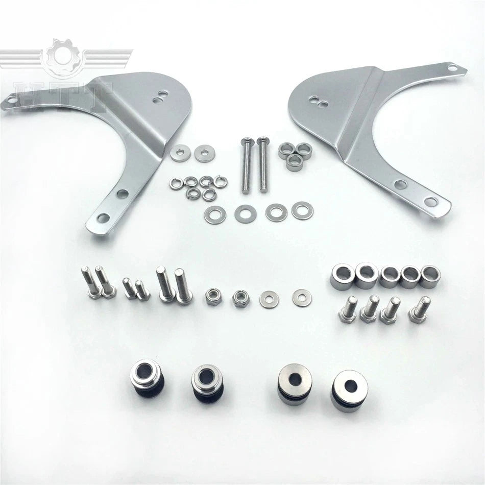 4-point docking hardware kit for Harley Touring (1997–2008) Road King, Street Glide
