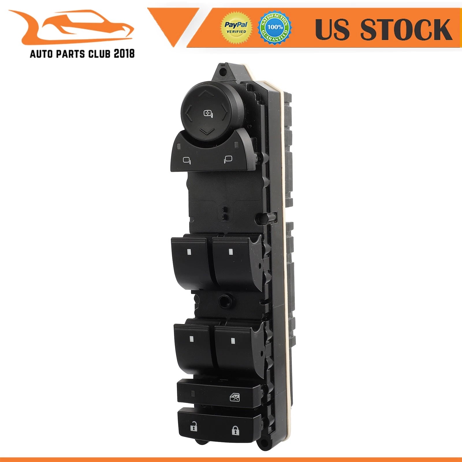 Front Left Window Switch for Chevy Silverado 1500 GMC Yukon Cadillac