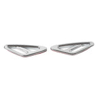 Chrome Front Mugguard Filler Accents for Honda GL1800 Goldwing (2001-2017)