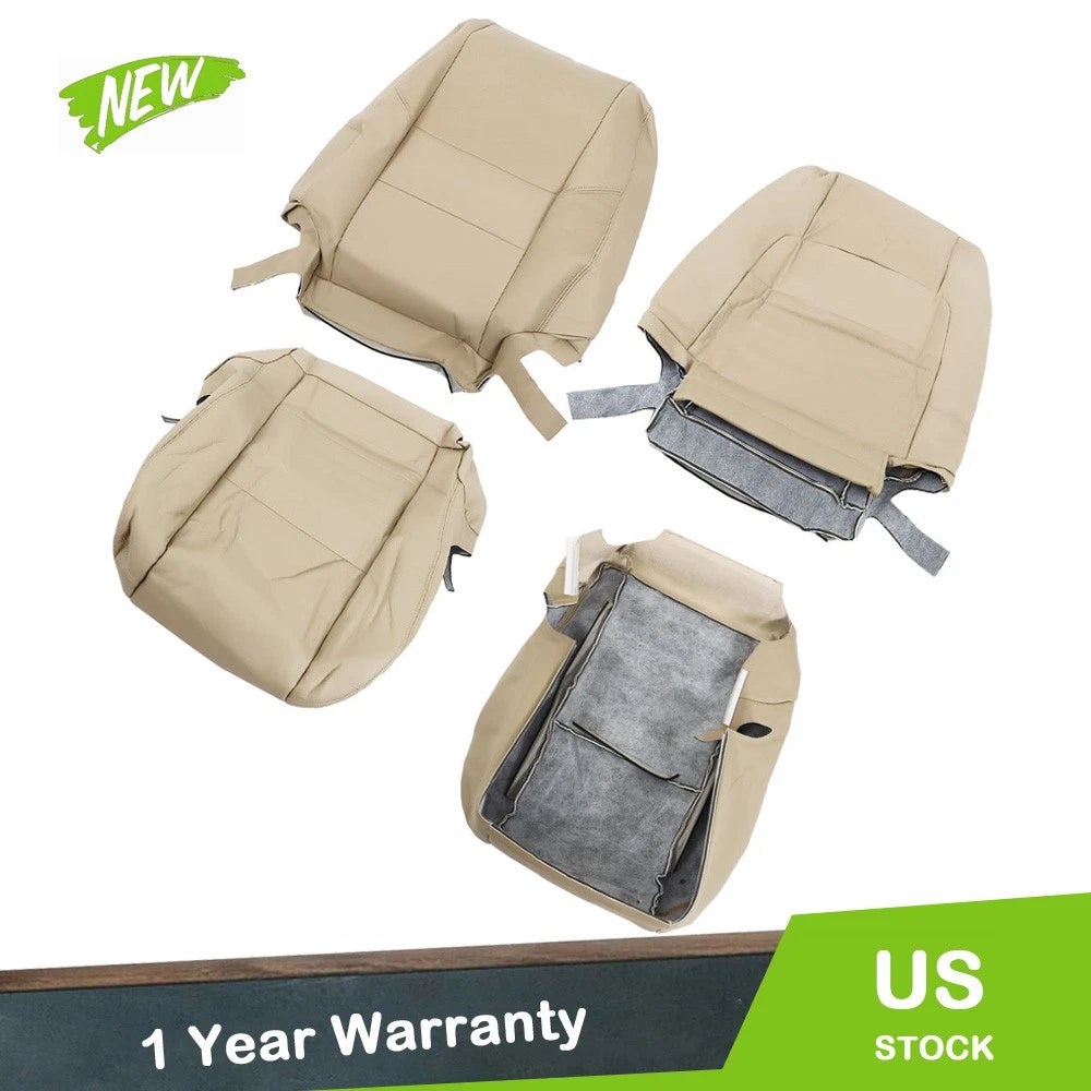 Set of 2 Tan Seat Covers for Toyota Sequoia (2000–2007)