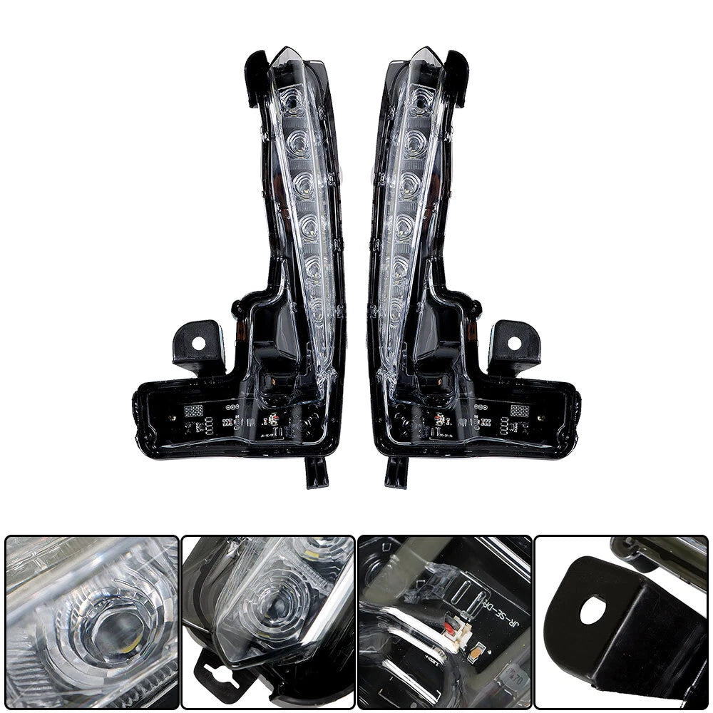 2X LED DRL Fog Lights for Toyota Corolla (2017-2019)