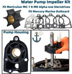 Water Pump Kit for Mercruiser Alpha One Gen 1 (Replaces 46-96148A8)
