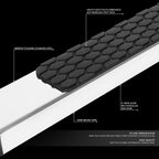 5" Polished Step Bar Running Boards for Dodge Ram (2009–2022)