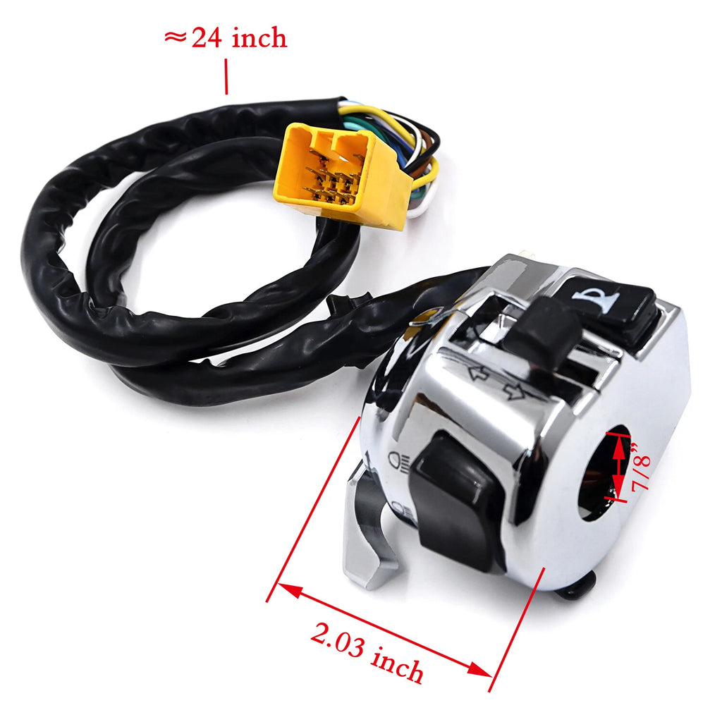 HTTMT Left Switch for Suzuki GSXR 600 750 1000 Hayabusa GSX1300R (US Model)