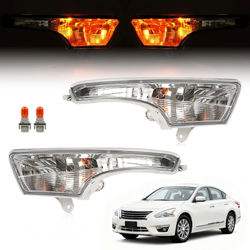 Turn Signal Lights Assembly Set of 2 for Nissan Altima Sedan (2013–2018)