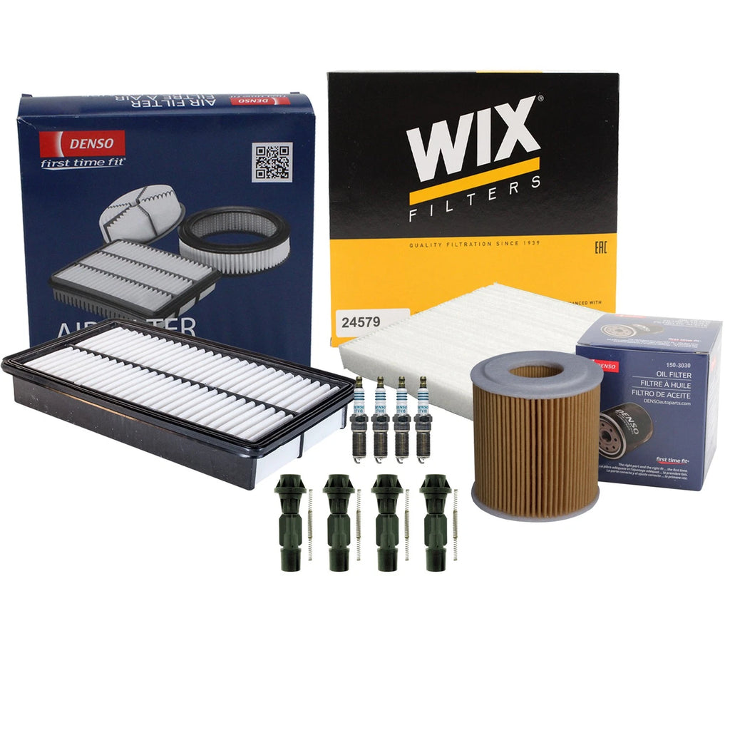 Tune Up Kit with 4 NGK Spark Plugs & Boots for Mazda 6 i 2.3L (2007)
