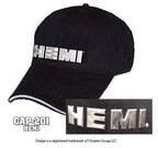 Emblem Logo Replacement Black Chrome Cap for Dodge HEMI (2009–2021)