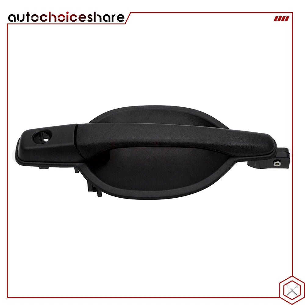 Front Left Black Exterior Door Handle for Mitsubishi Endeavor (2004–2011)