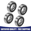 Set of 4 Deep Groove Ball Bearings 6002-2RS Z2 15x32x9mm
