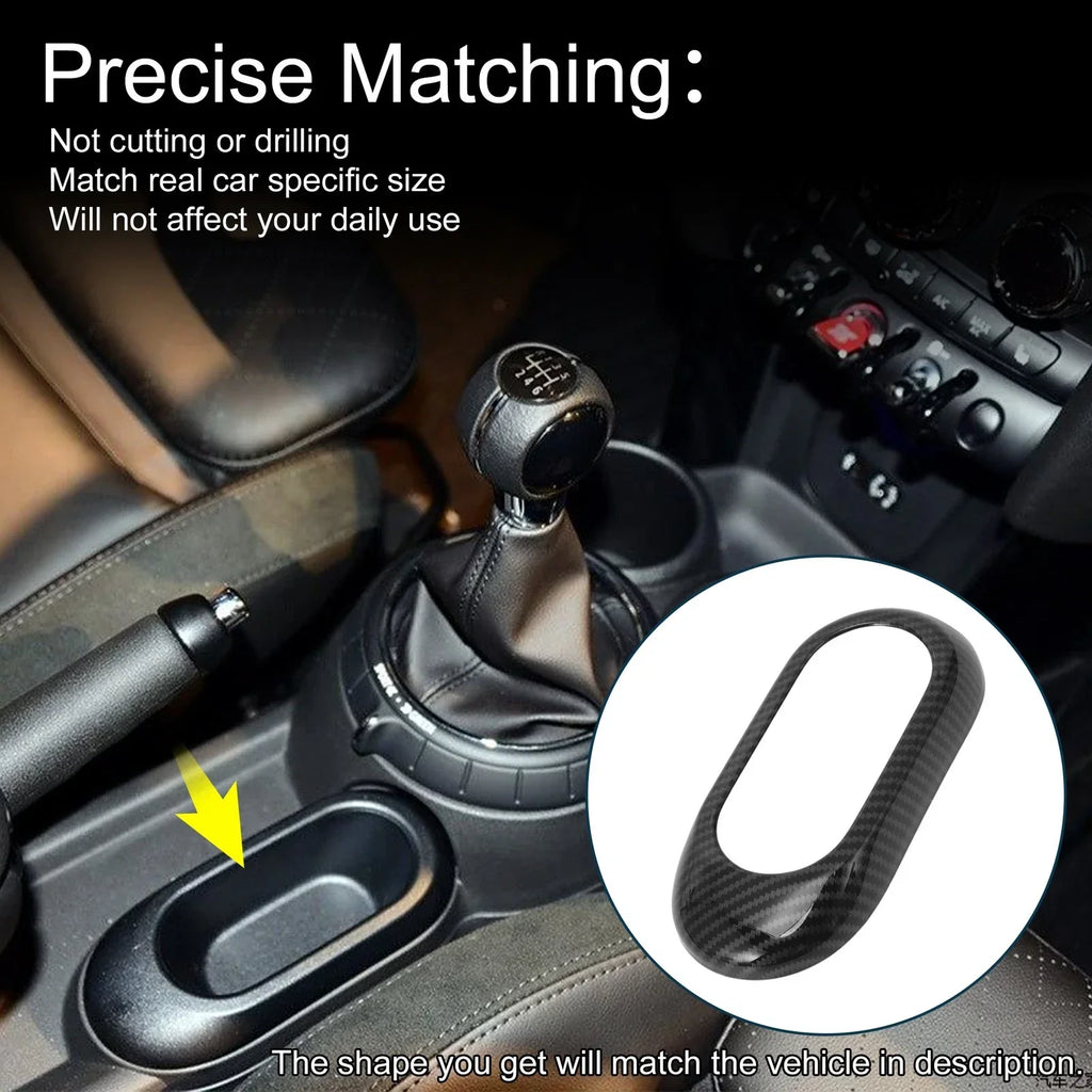 ABS Gear Shift Knob Cover Sticker for BMW Mini Hatch Hardtop