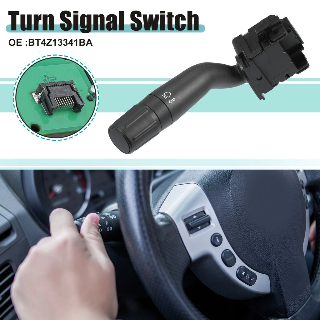 Turn Signal Switch for Ford Edge 3.5L V6, 3.7L V6 (No.BT4Z13341BA)