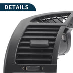 Front Left Air Vent Panel Grille for BMW Z4 E85 E86 (2002–2008) Black