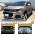 Black and Chrome Bumper Grille for Chevrolet Trax (2017–2020)