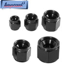 2X Female Flare Fitting Cap Block Off Nut for Fuel Systems 4AN-12AN