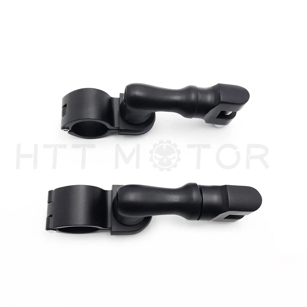 1.5" Engine Guard Foot Peg Mounts Clamps for Harley Softail FatBoy (1990–2023)