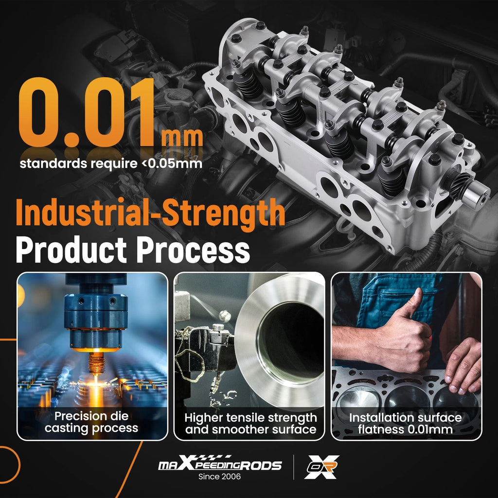 Cylinder Head for Mazda B2000 B2200 626 2.0L 2.2L (1978–1992)
