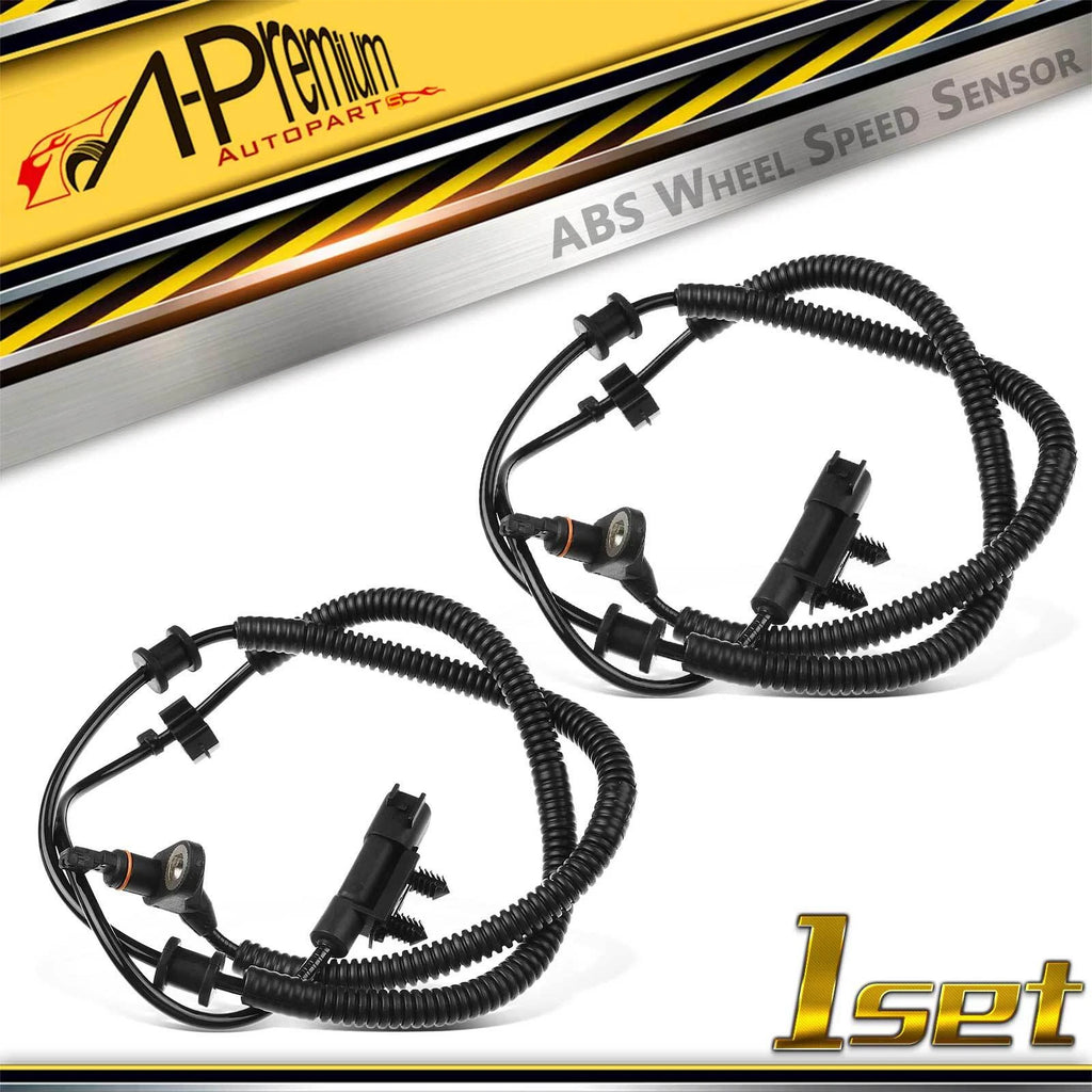 2X Front ABS Wheel Speed Sensor for Dodge Nitro, Jeep Liberty (2007–2011)