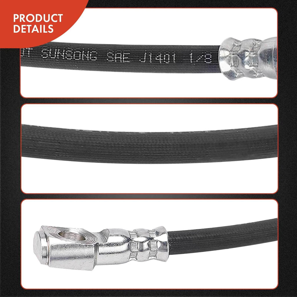 Rear Outer Brake Hydraulic Hose for Chevy Blazer GMC Jimmy (1998â2005)