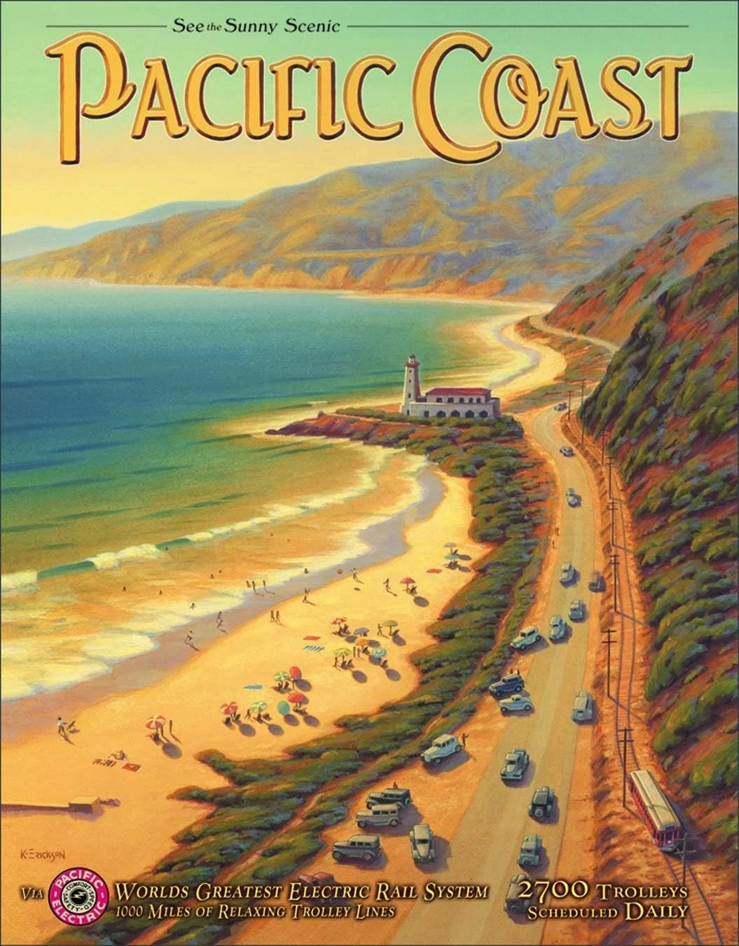 Decorative Metal Tin Sign for Beach (#1571)