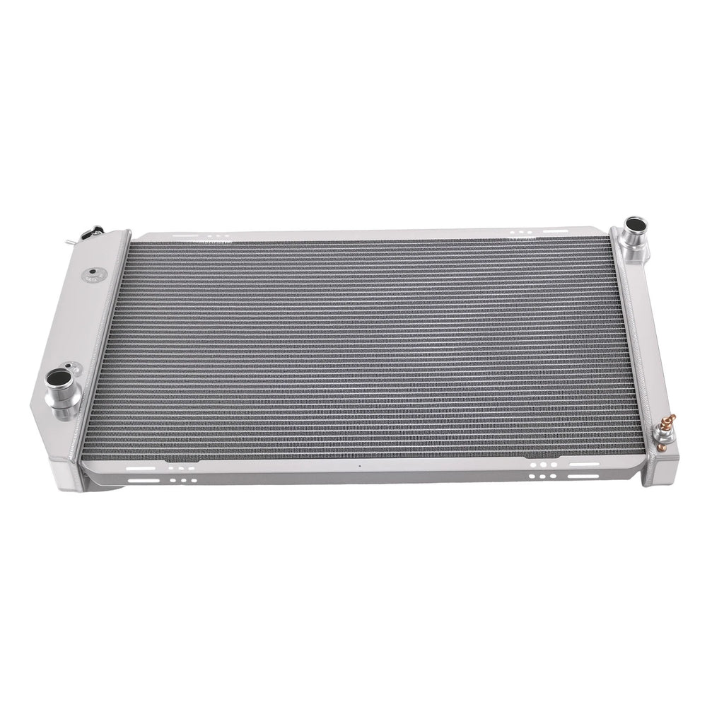 Aluminum Radiator for Ford Galaxie 500 (1973–1974) D3AE8005BA Crossflow AT