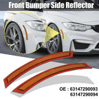 Front Bumper Reflectors for BMW F15 F85 Yellow