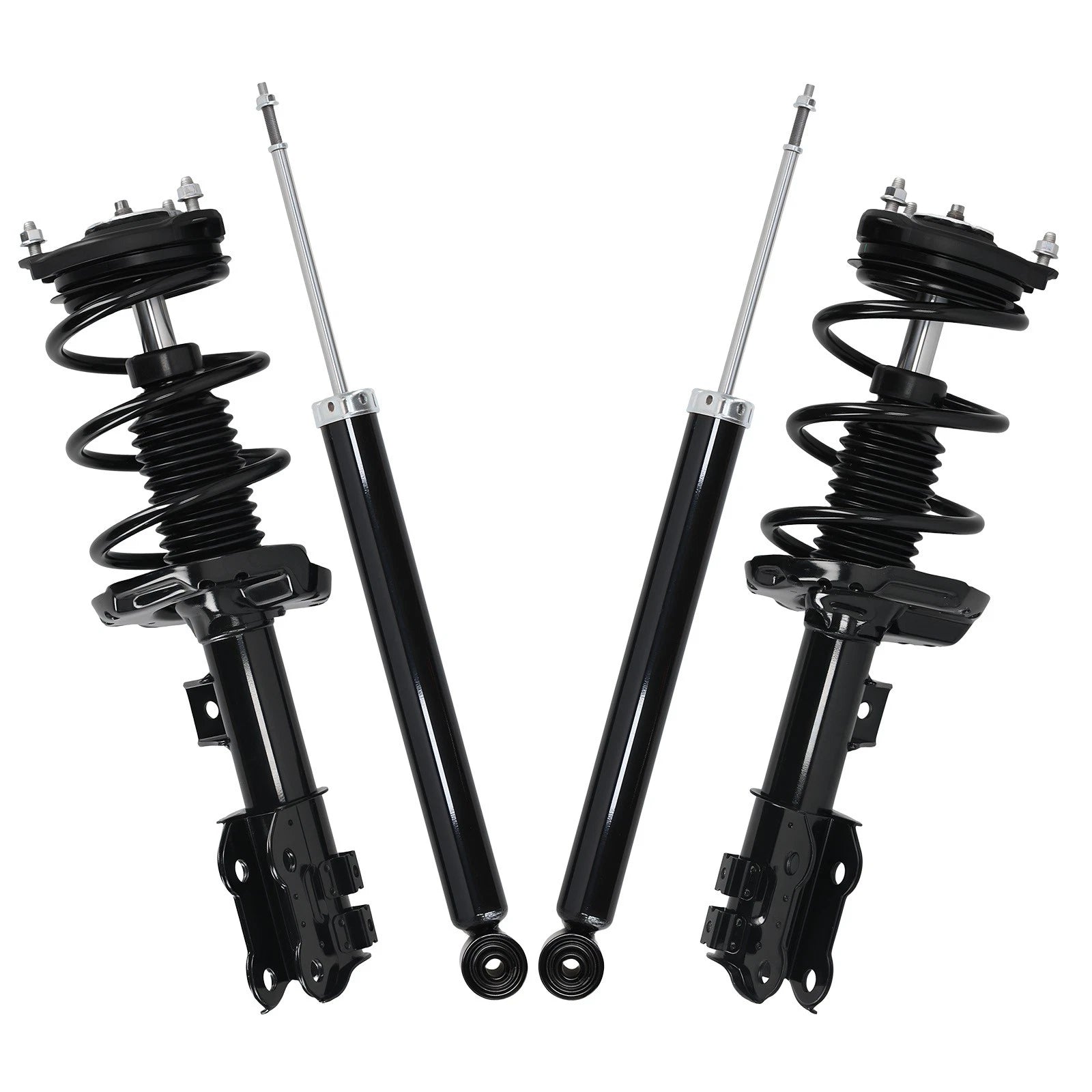 4X Complete Shocks Struts Coil Spring for Hyundai Sonata (2016–2019)
