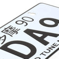 NRG Innovations Mini License Plate for Tokyo JDM (MP-001-DA9)