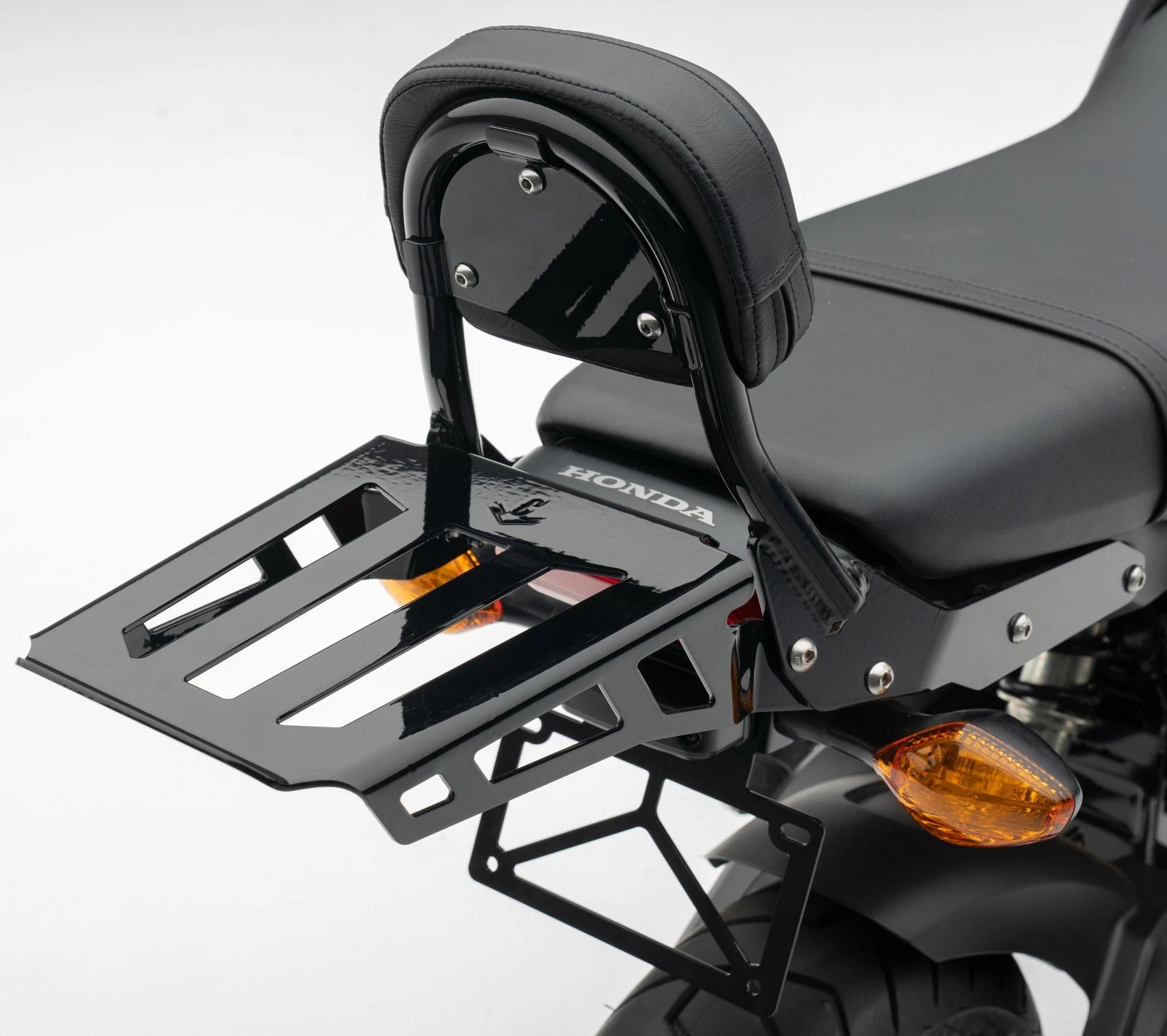 Mini Round Sissy Bar with Pad for Honda Grom (2014–2023)