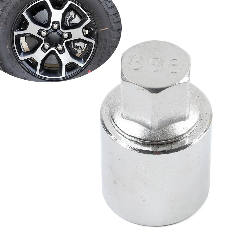 Anti-theft Wheel Bolt Lock Nut Key for Jeep Renegade Cherokee (2015–2023)