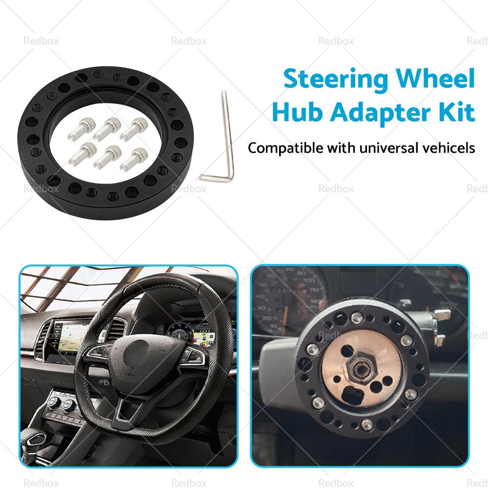 Steering Wheel Hub Adapter Spacer for MOMO NARDI Quick Release (Fits Various)