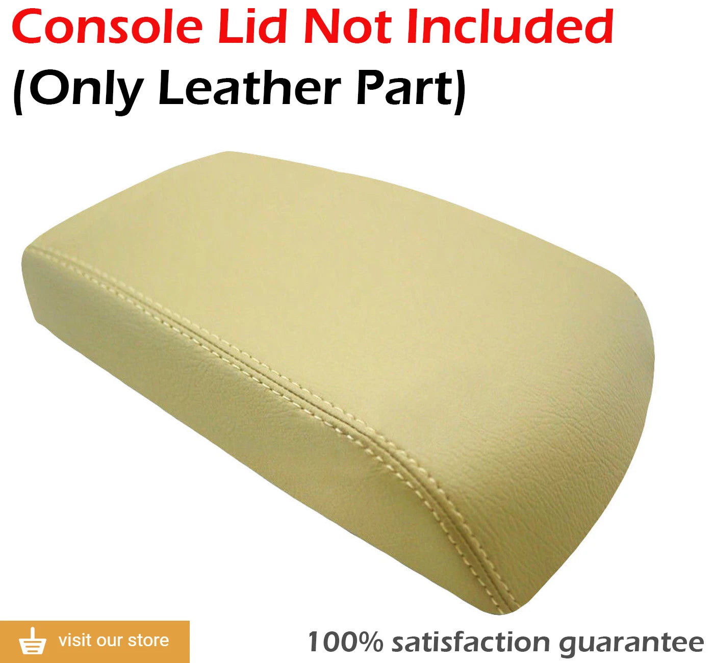 Leather Synthetic Center Console Armrest Cover for Chevrolet Impala (2006–2019)
