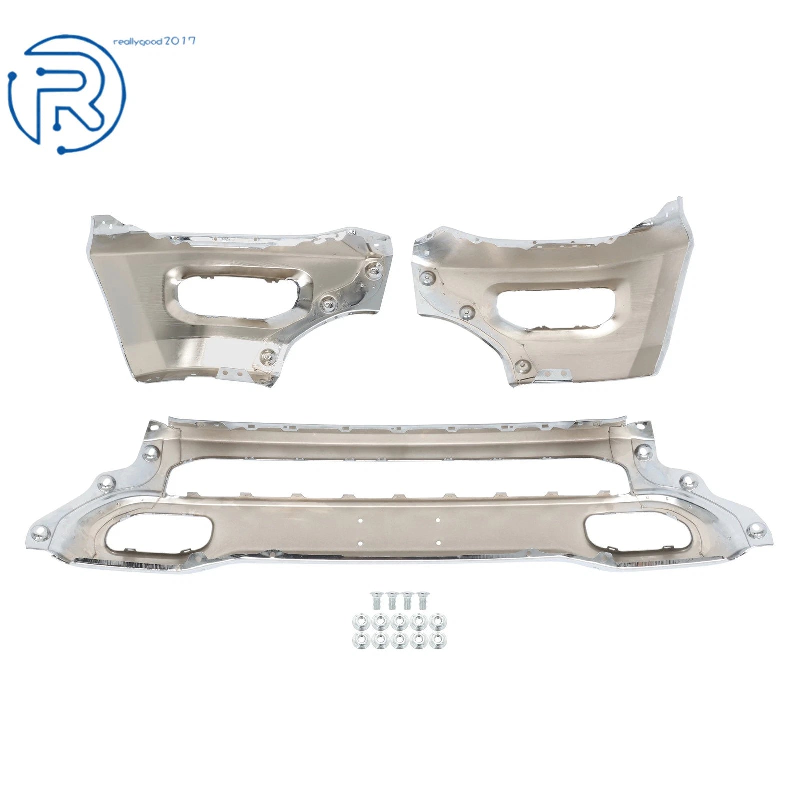 Chrome Front Bumper Face Bar for RAM 1500 (2019-2024)