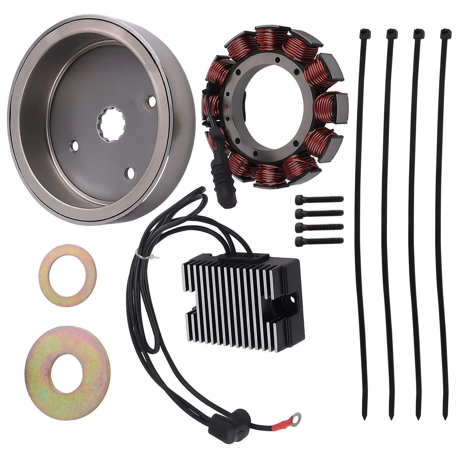 Charging System Kit for Harley Davidson BigTwin (1970–1999) 29985-87 Rotor Stator