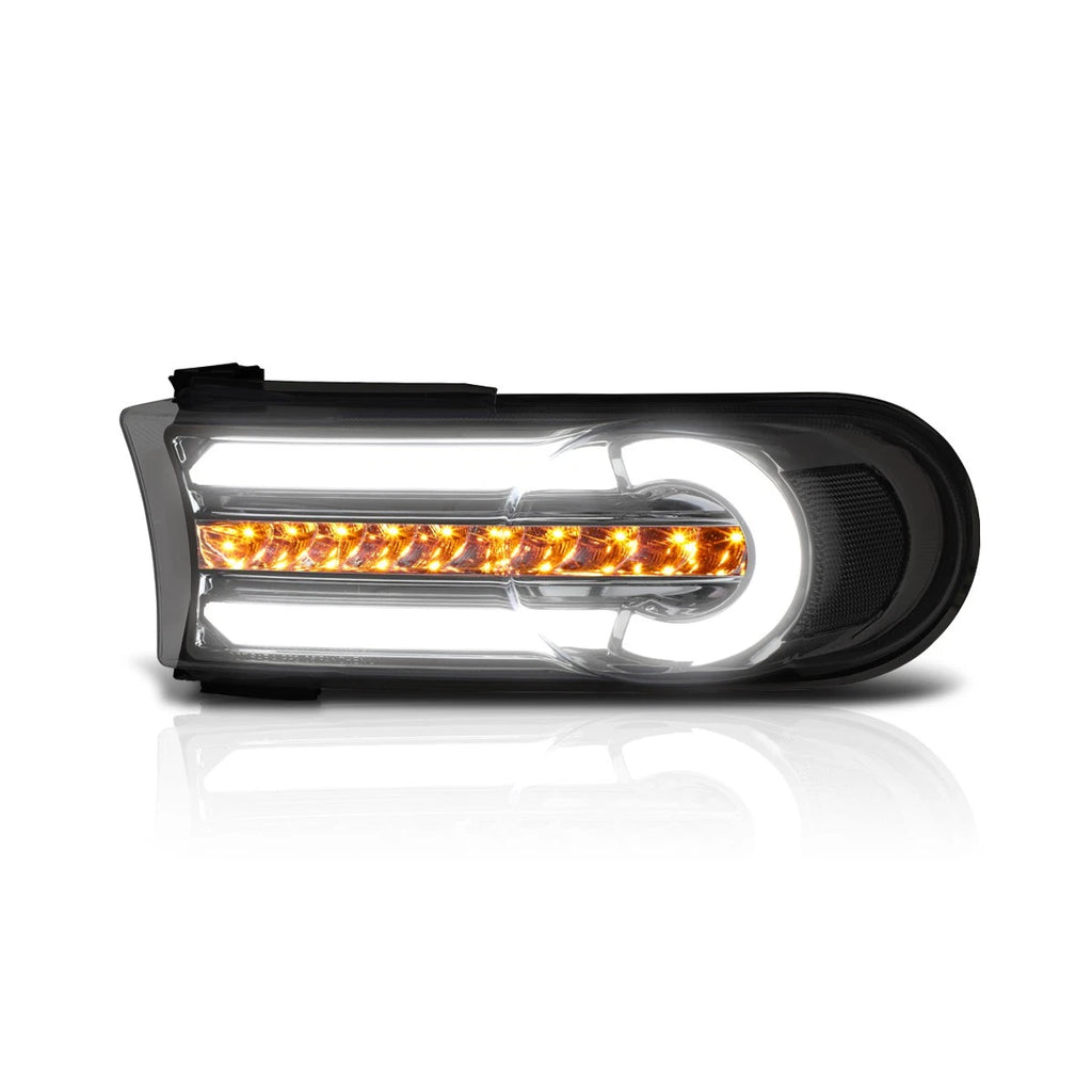 Projector Headlight for Mazda 3 (2014–2016) Black Housing Amber Corner