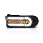 Projector Headlight for Mazda 3 (2014–2016) Black Housing Amber Corner