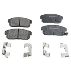 Set of 4 Brake Pads for Mazda RX-8 (2007–2011)