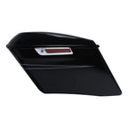 4" Stretched Saddlebags for Harley Touring Street Glide (2014–2024) Vivid Black
