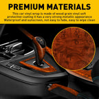 Vinyl Wrap Glossy Sticker Decal Sheet for Car Interior (Universal)