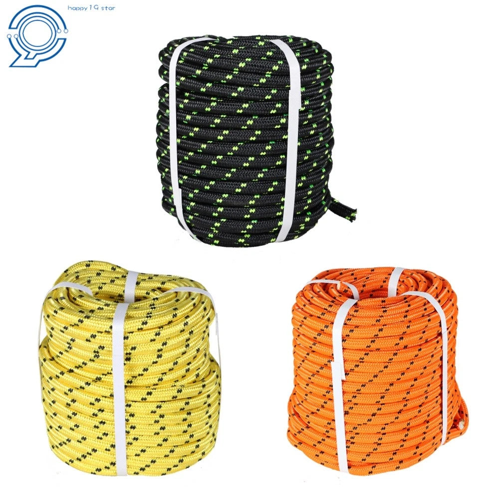 Double Braid Polyester Bull Rope for Heavy-Duty Use (1/2 Inch Diameter)