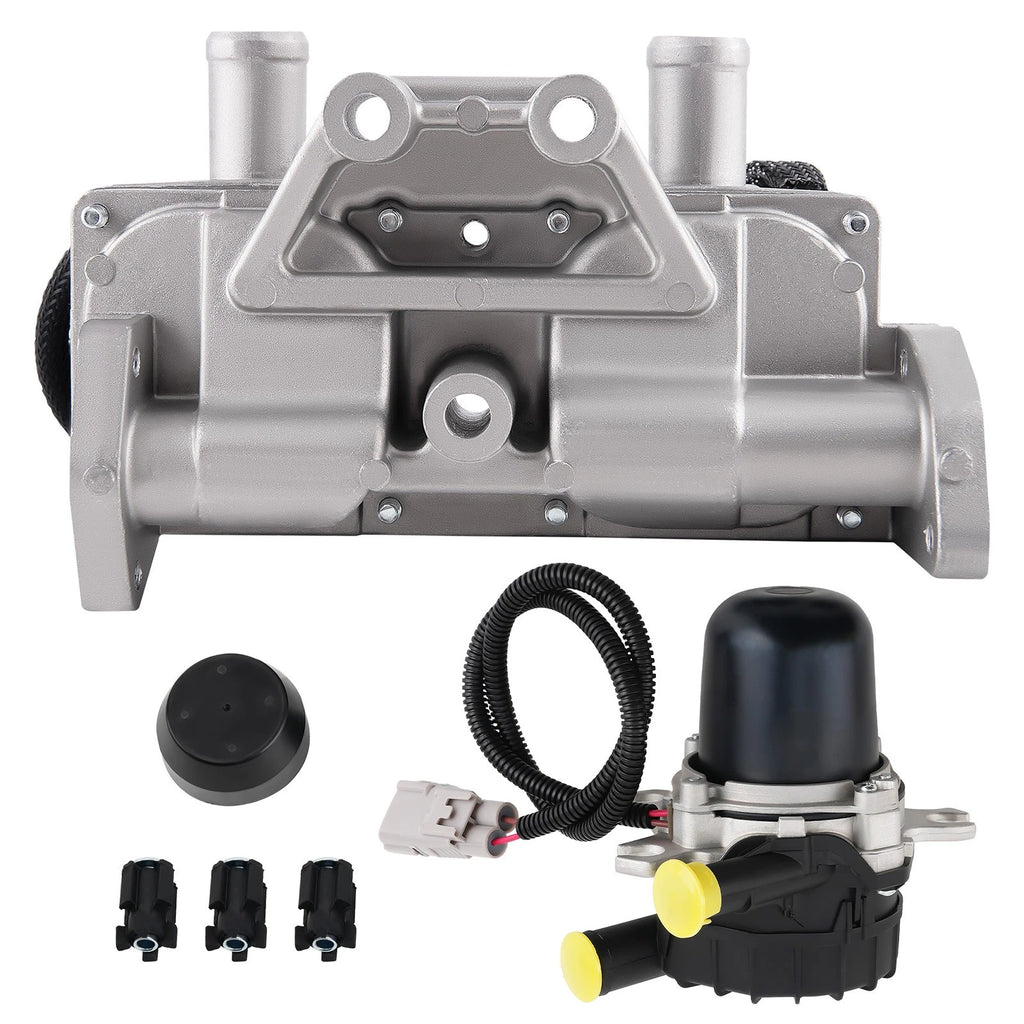 2Pcs Secondary Injection Air Pump & Check Valve for Toyota Sequoia (2001–2007) 176100S010