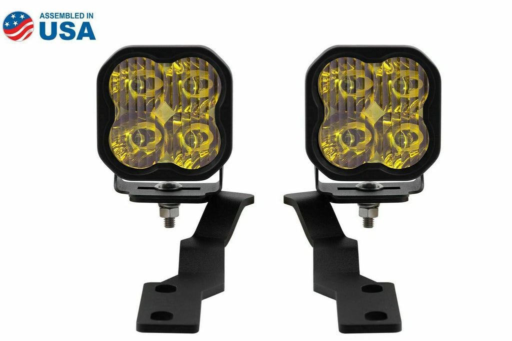 SS3 Pro Amber LED Ditch Light Kit for Toyota Tacoma (2016–2020)