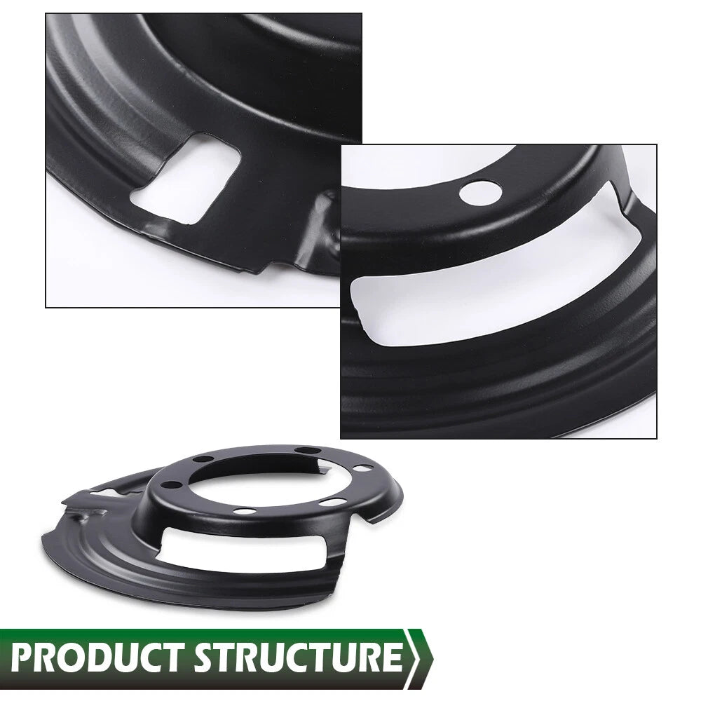 Front Brake Dust Shield for Jeep Cherokee XJ Wrangler Grand Cherokee (1984–2006)