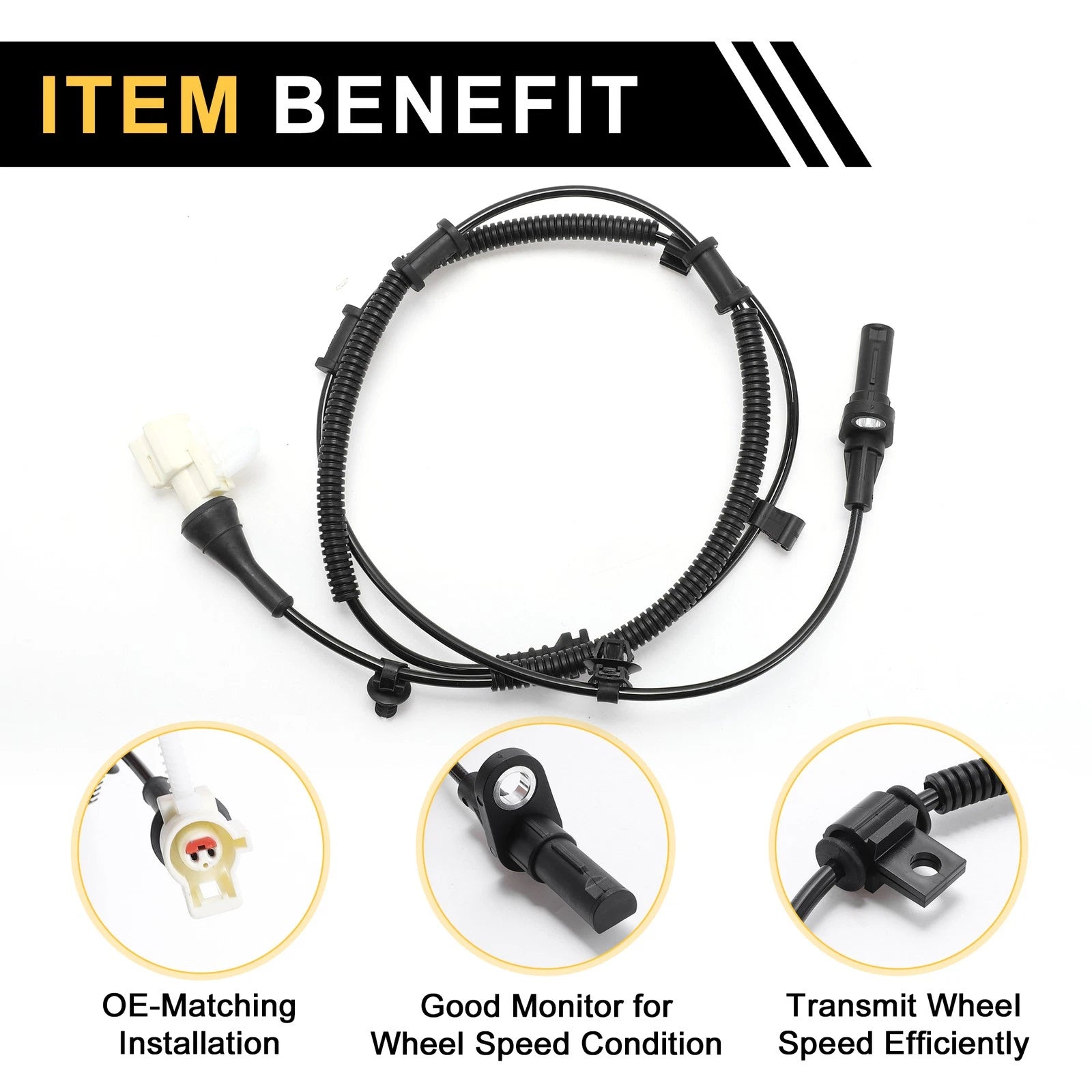 ABS Wheel Speed Sensor No. 9L3Z2C191A/AL3Z2C190D for Ford F-150 (2009–2010)