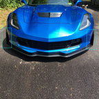Front Side Splitter Extension Winglets for Corvette C7 Z06 Z07 (2014–2023)